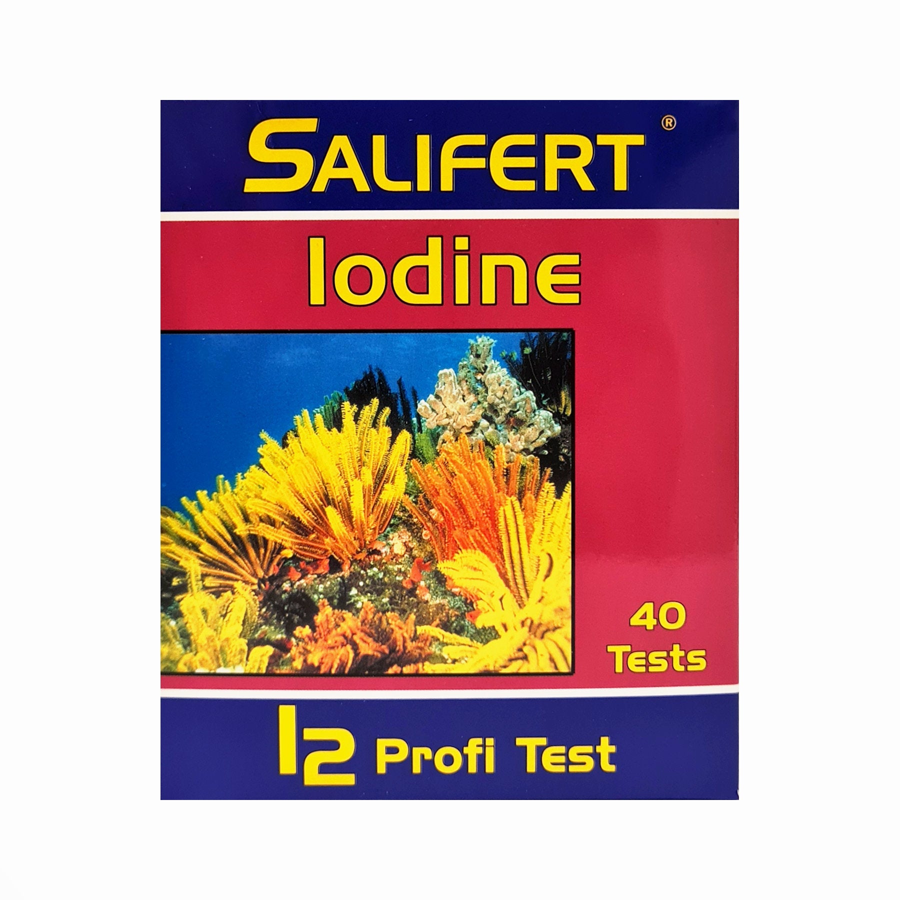 Salifert Iodine Test Kit for Marine Aquariums Essex Marine Aquatics