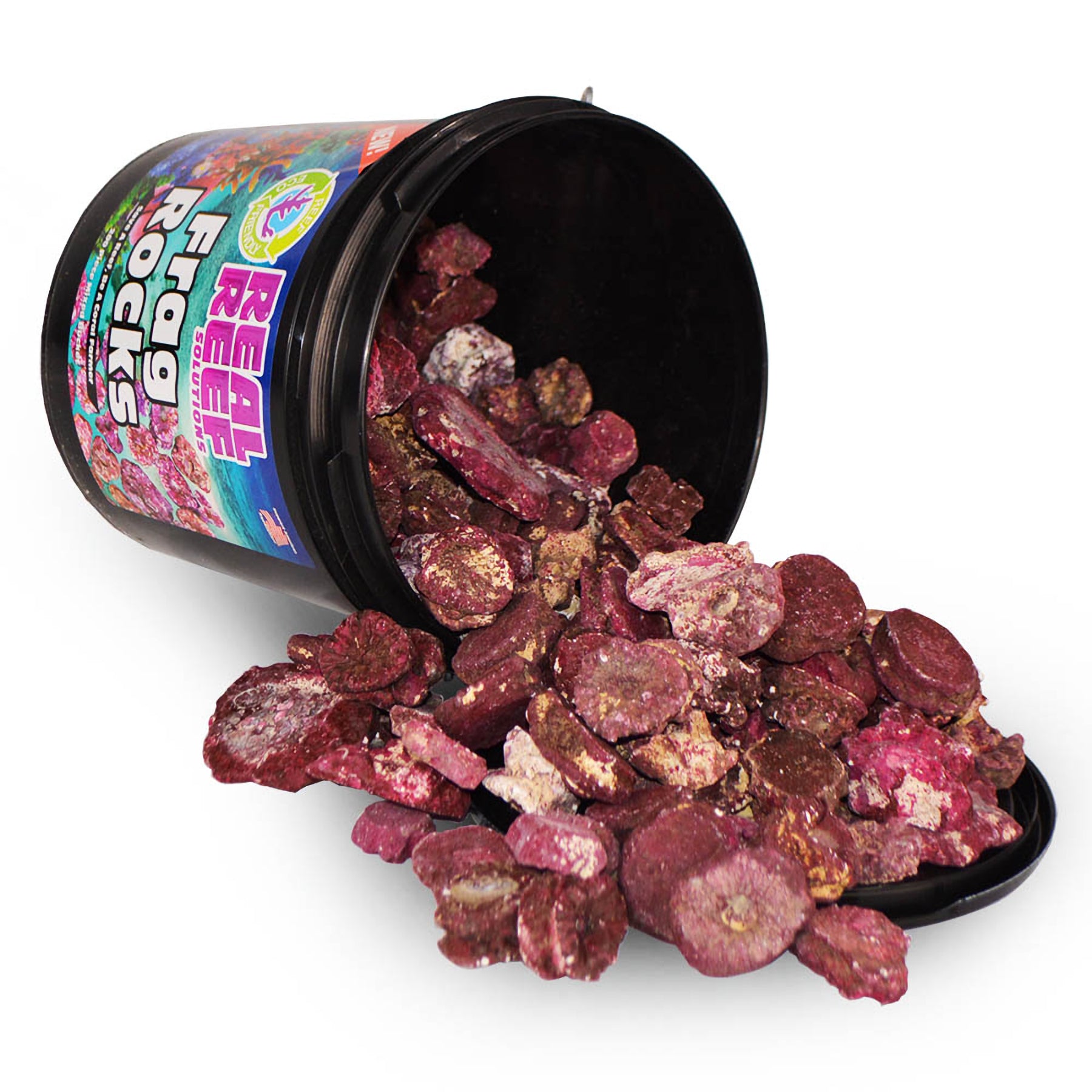 Real Reef Rock Frag Rocks (5pcs) – Essex Marine Aquatics