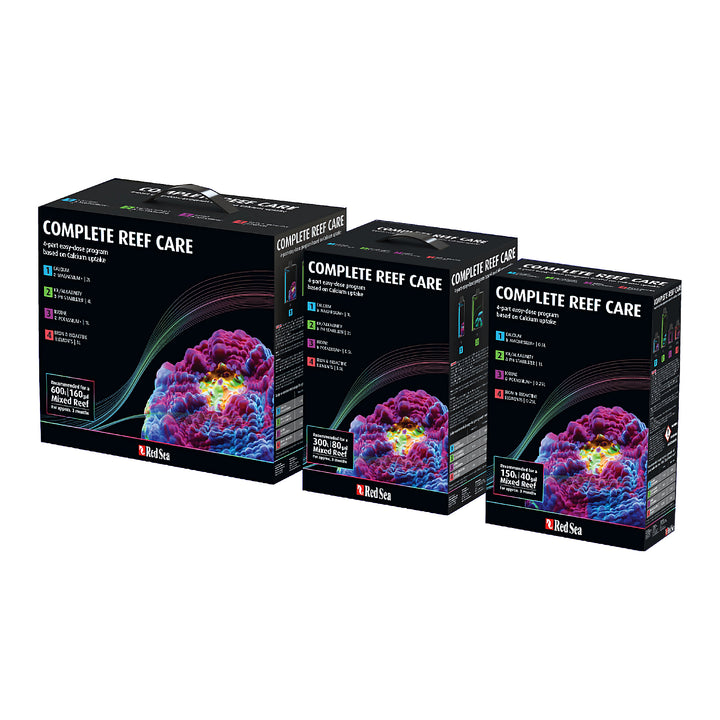 Red Sea Complete Reef Care 4本セット RED SEA Complete Reef Care - Méthode de Supplémentation - Small