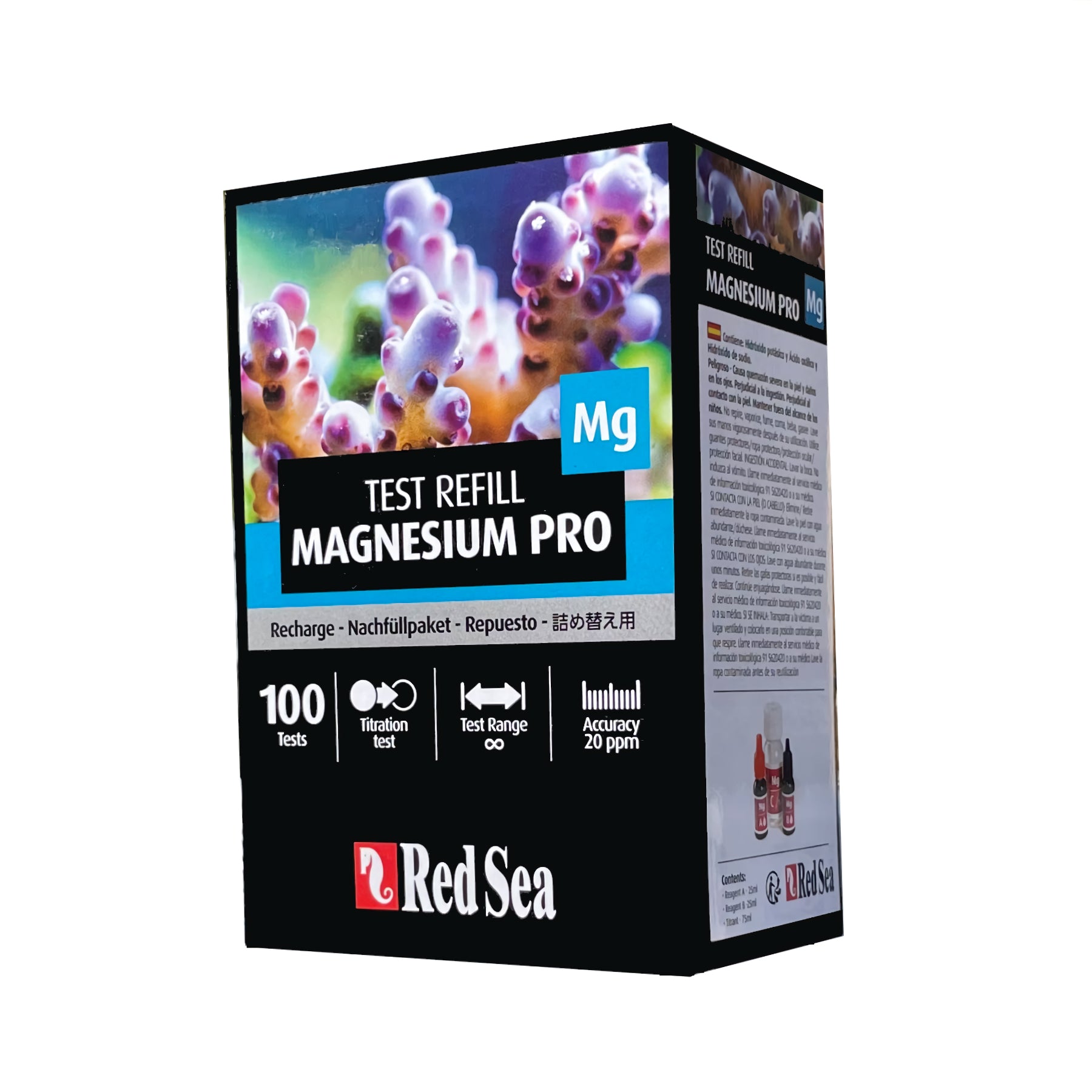 Accurate Magnesium Tester For Corals Red Sea Magnesium Pro Test Kit ...