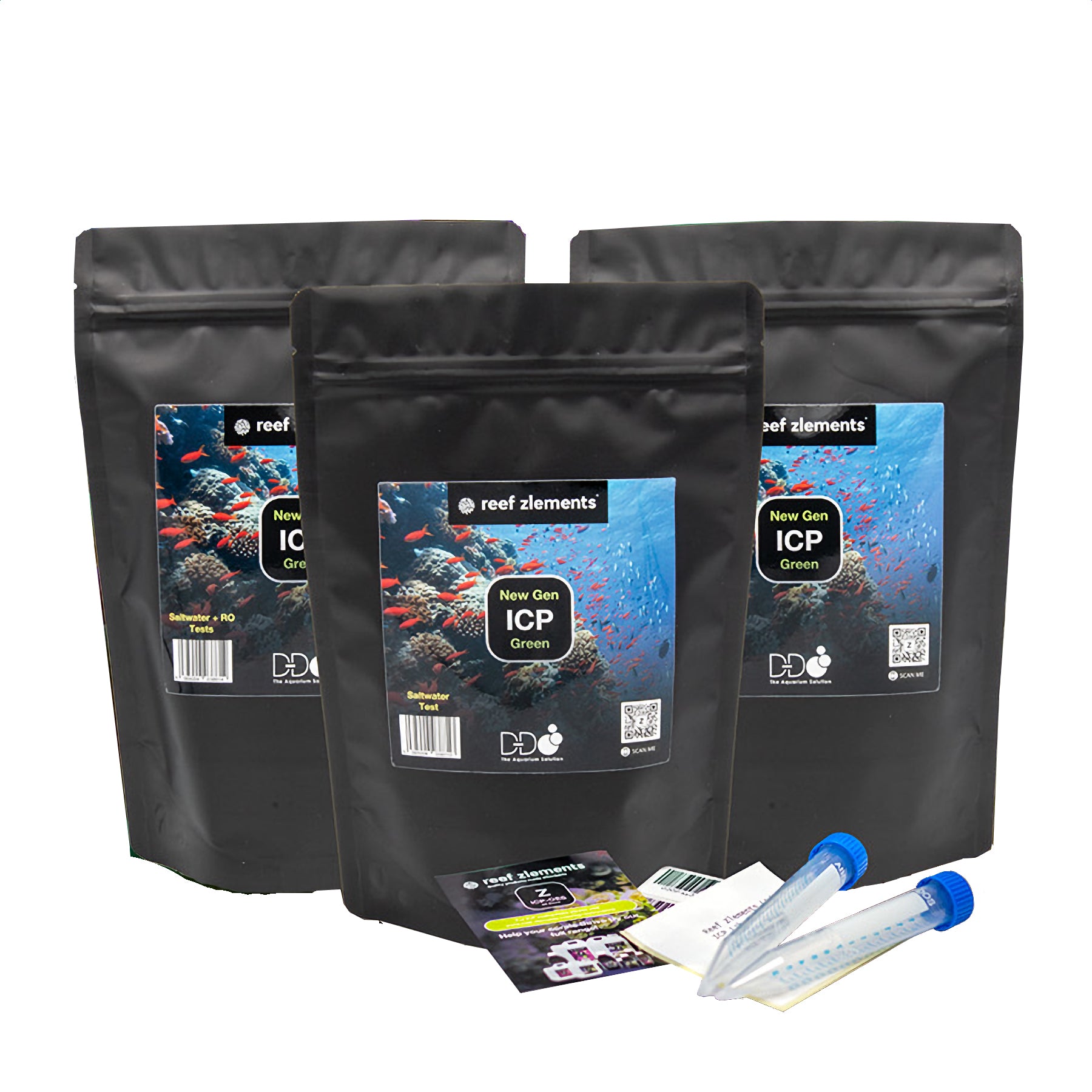 Reef Zlements Saltwater ICP test 1 Pack – Essex Marine Aquatics