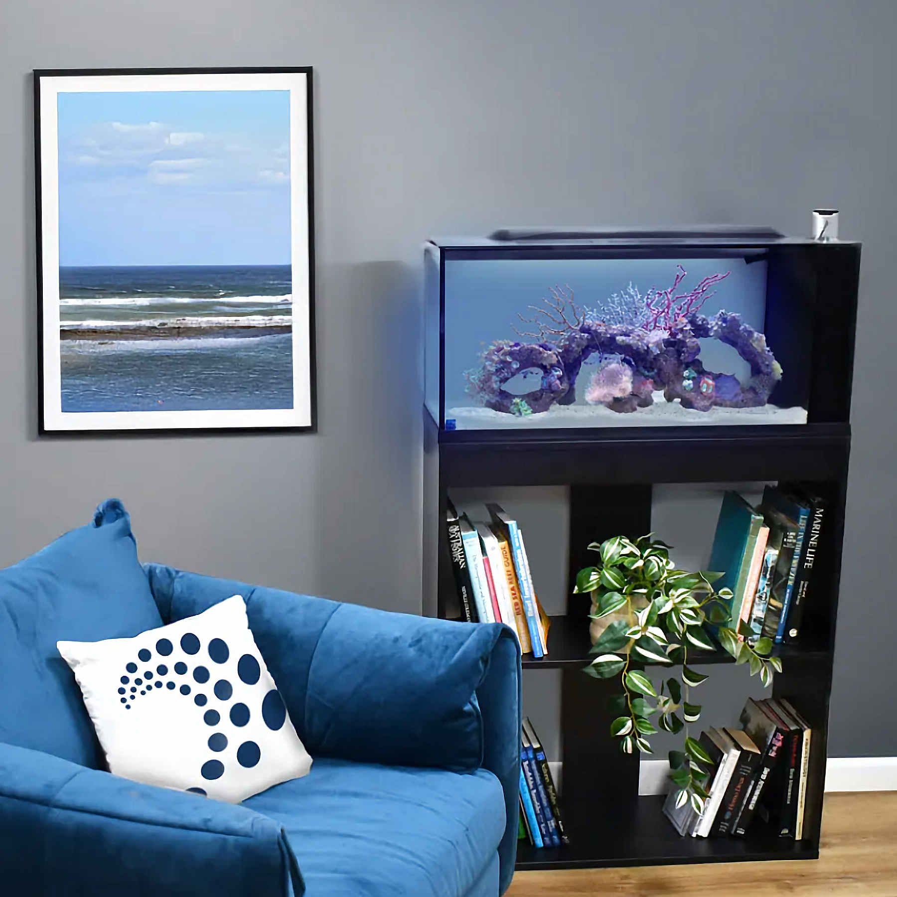 TMC First Wave 78 Aquarium Stand - Black – Essex Marine Aquatics